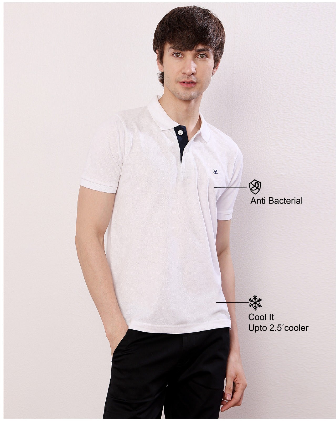 The Crest Polo T Shirt