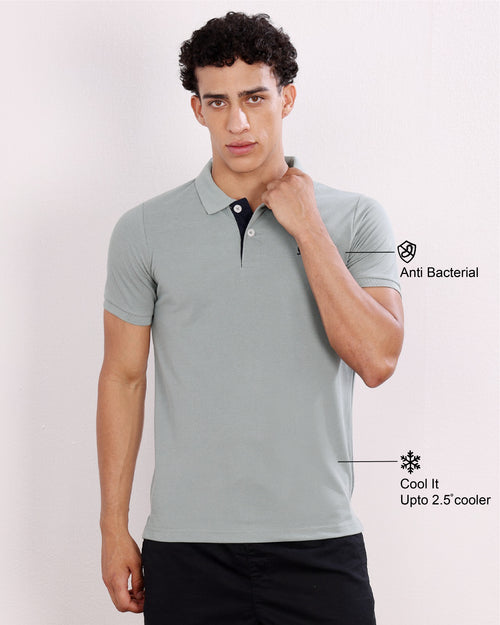 SMOKY GREEN / M
