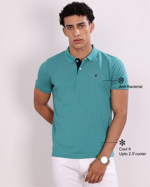 TEAL GREEN / M